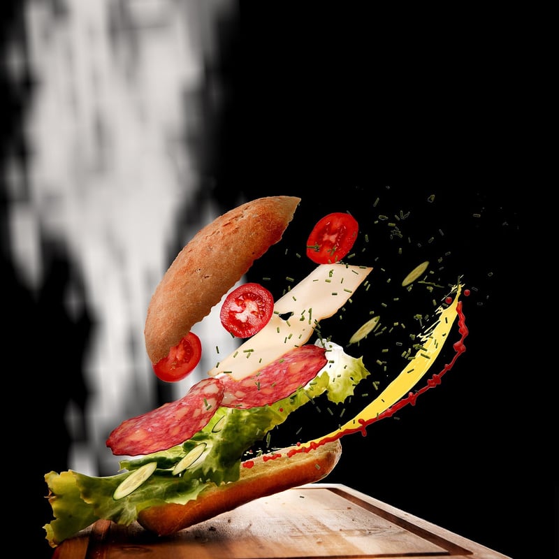 Artistic dish